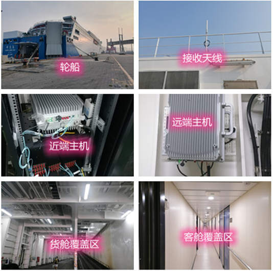  龙山海上游轮轮船渔船覆盖案例